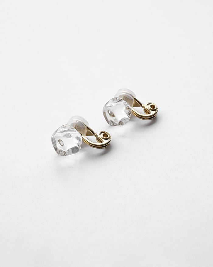 イヤリング オーバル